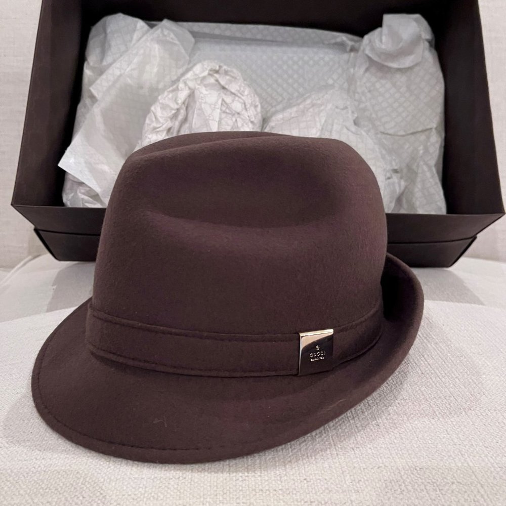 Gucci Fedora Hat (Wool) Women - Picture 2 of 5